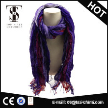Großhandel einfache Farbe für Frauen Winter Hijab Schal